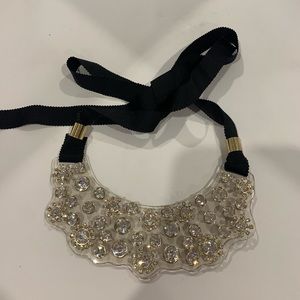 Choker acrylic crystal necklace by Natasha
